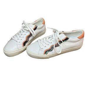 Madewell Sidewalk Low Top Sneaker in Wavy Snake
